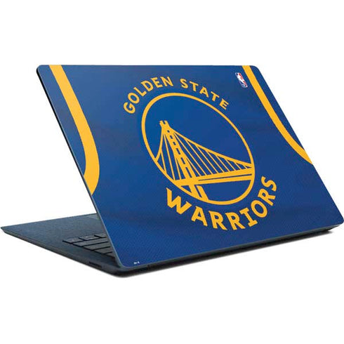 NBA Golden State Warriors Jersey Surface Laptop Skin
